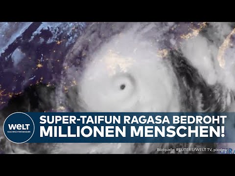 TAIFUN RAGASA: Mindestens 27 Tote und 124 Vermisste in Asien! Schockierende Bilder!