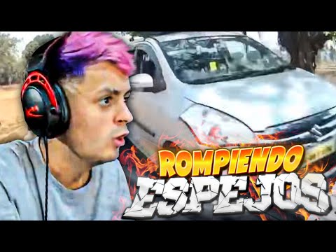 REACTING TO MOTORCYCLES BY BREAKING MIRRORS!