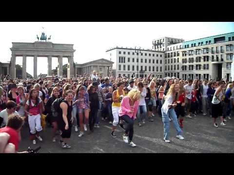Michael Jackson Flashmob-Berlin-Brandenburger Tor 29.08.2009 °HD°