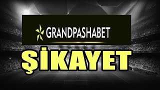 Grandpashabet Giriş Dolandırıcı ❌ Grandpashabet Şikayet 💯 Kanıtlı ❗ Ba
