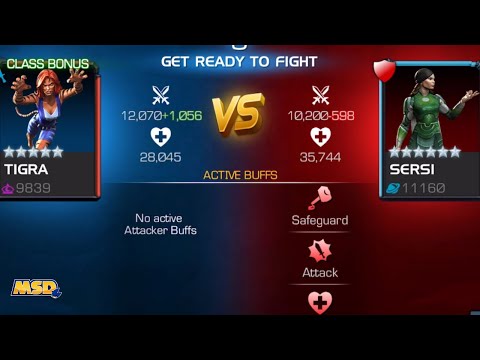 Tigra is pretty good for BattleGrounds