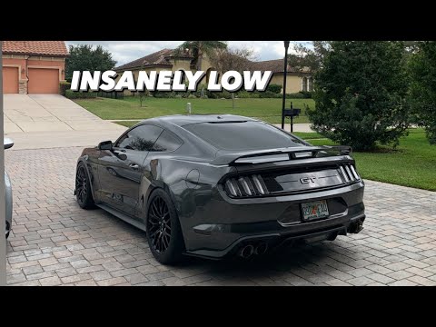 Mustang Gets Lowered on EIBACH SPORTLINES! (LOWEST SPRINGS ON MARKET)