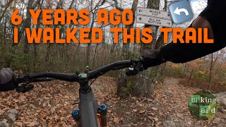 6 years ago I walked this trail…not today.