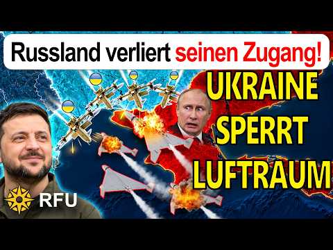 Wie die Ukraine ihren Luftraum schließt, bevor russische Drohnen überhaupt das Land erreichen können