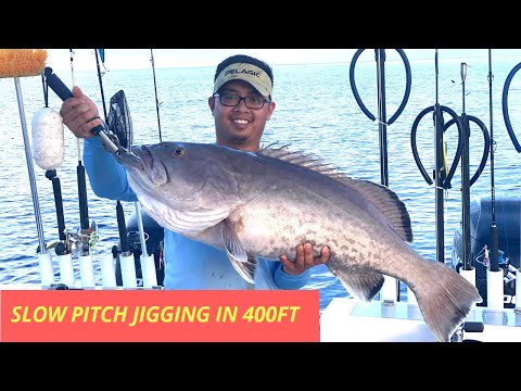 PERSONAL BEST, MONSTER GAG GROUPER SLOW-PITCH JIGGING, (OFFSHORE FISHING)