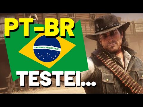 Red Dead Redemption 1 em PT-BR | Fiz o TESTE e está SENSACIONAL!