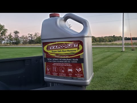 Amazing Evapo-Rust saving extremely rusty tools - before and after pics