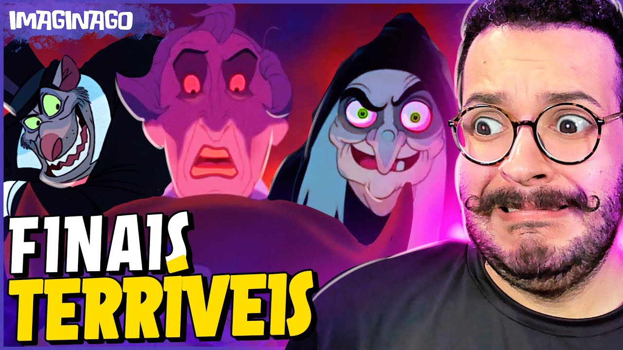 TOP 10 FINAIS TERRÍVEIS DOS VILÕES DA DISNEY! - imaginago