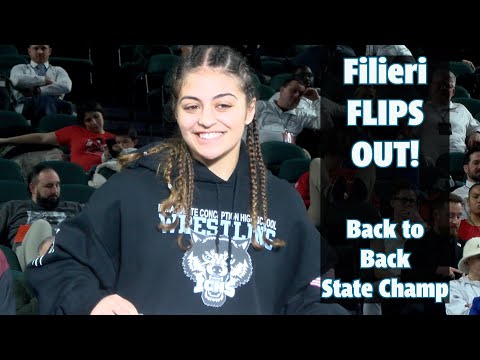 Jenna Filieri | Lodi Immaculate | 2023 NJ 152 lb. State Champ