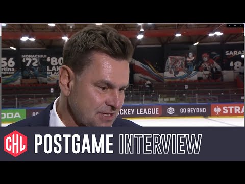 Postgame interviews: GKS Katowice - Rögle Ängelholm