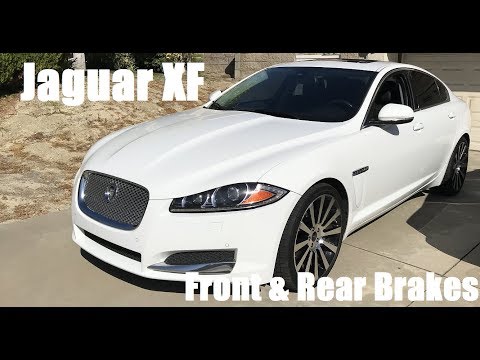 [SJSE18] Jaguar XF Front & Rear Rotors & Pads