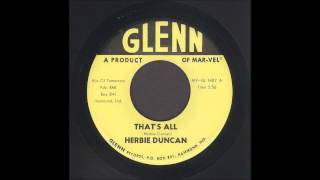 Herbie Duncan - That's All - Rockabilly 45