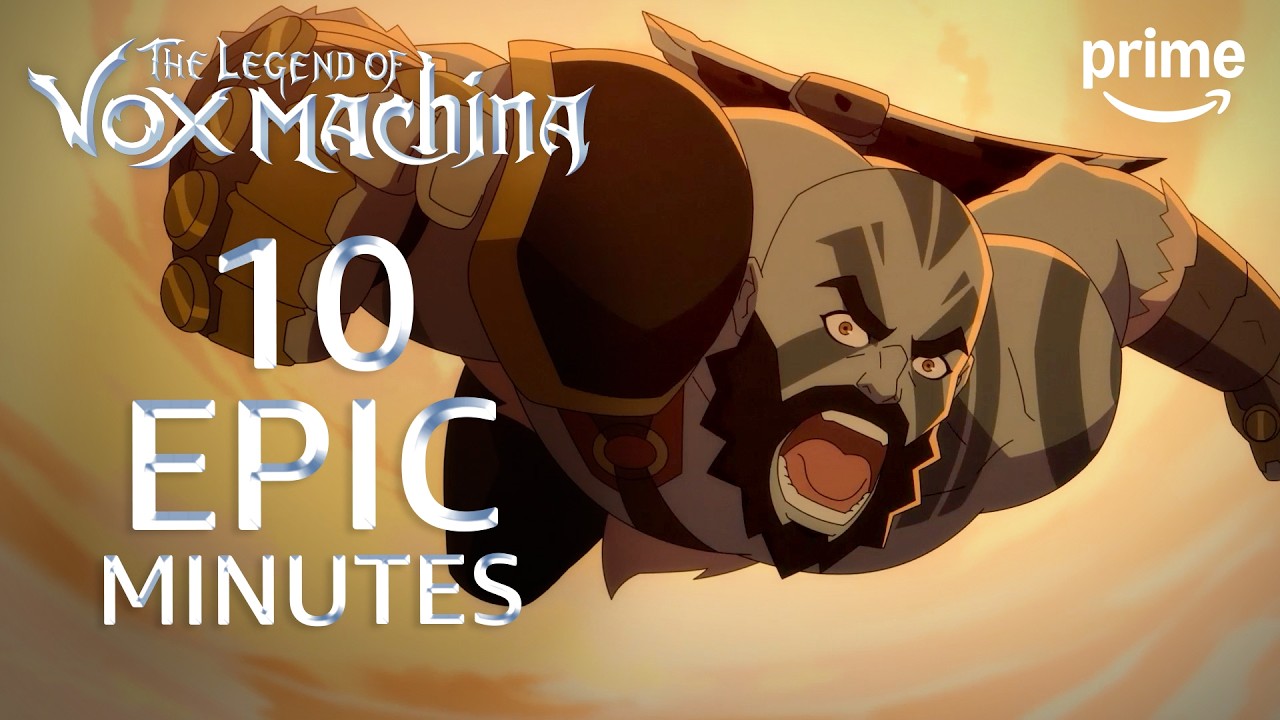 10 Minutes of Epicness from The Legend of Vox Machina Seasons 1-3 | Prime Video