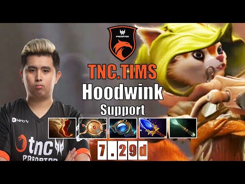 Hoodwink Support | TNC.Tims | PROS LOVE THIS POS 4 HERO | 7.29d Gameplay Highlights
