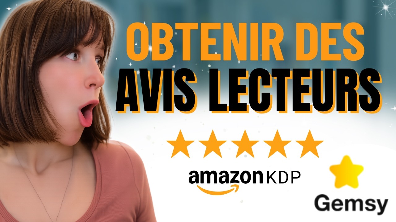 👉 Avis Amazon KDP : obtenir des commentaires authentiques avec Gemsy