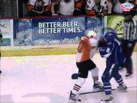 Radko Gudas vs Cullen Eddy