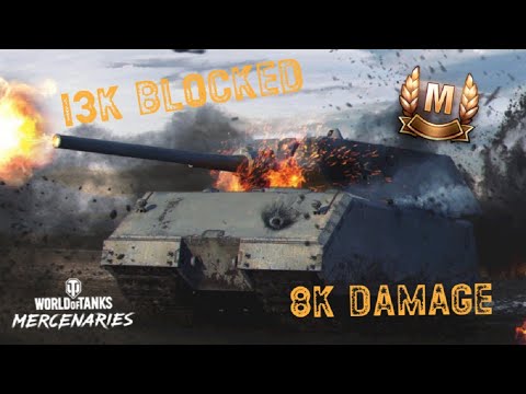 WOT Console, Maus 13k damage block + 8k damage !