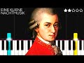 Mozart - Eine kleine Nachtmusik | EASY Piano Tutorial