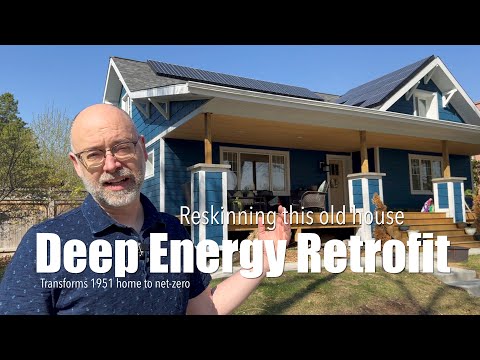 Deep Energy Retrofit Transforms 1951 Home to Net Zero