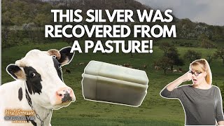 This #Silver Tube Was Recovered From A Pasture! WOW TONING!