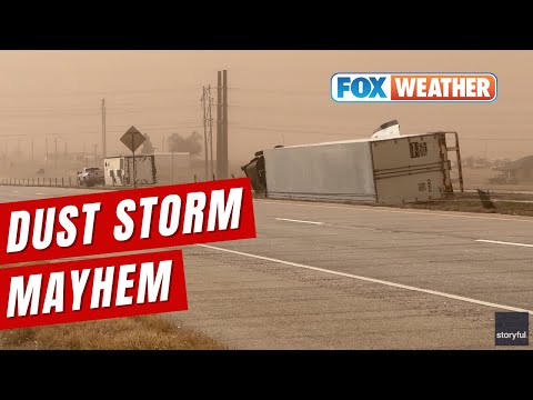 Dust Storm Causes Multiple Wrecks In West Texas