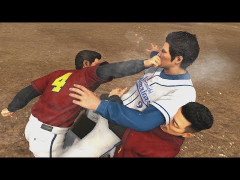 Yakuza 6: Baseball Battle - Tsuyoshi Nagumo Boss Fight