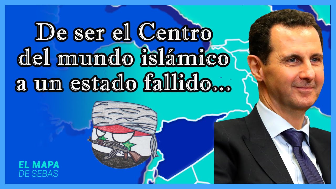 🇸🇾Historia de SIRIA en 21 minutos 🇸🇾 - El Mapa de Sebas