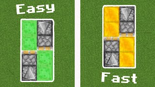 How to Make Flying Machine in Minecraft! (Java/Bedrock Edition)