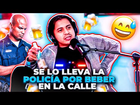 SE LO LLEVAN A BARANDILLA POR BEBER EN LA CALLE