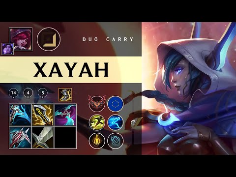 Xayah ADC vs Smolder - EUW Grandmaster Patch 26.01