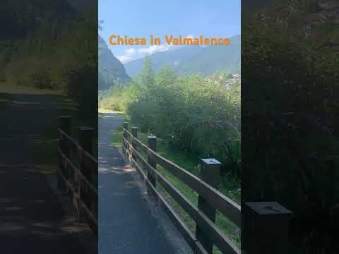 #chiesavalmalenco #church #chiesa  ⛪️ #passeggiata #montagna #fiume  #sentiero #cicloturista  🏞️