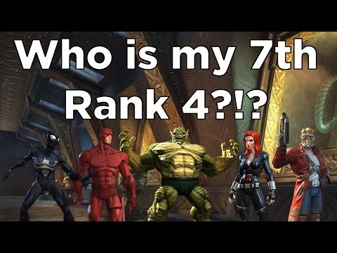 Who is my 7th Rank 4 Champion?!? - Marvel Contest of Champions Video