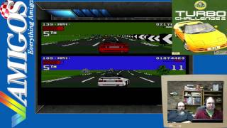 Lotus Turbo Challenge 2 II Gameplay/Commentary | Commodore Amiga | Amigos Plays