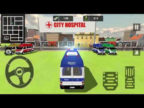 police car mercedes s63 Driving hot parsut simulator 3d android games