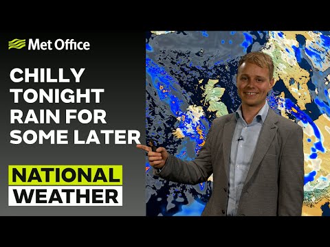 30/08/23 – Showers Fading Away – Evening Weather Forecast UK – Met Office Weather