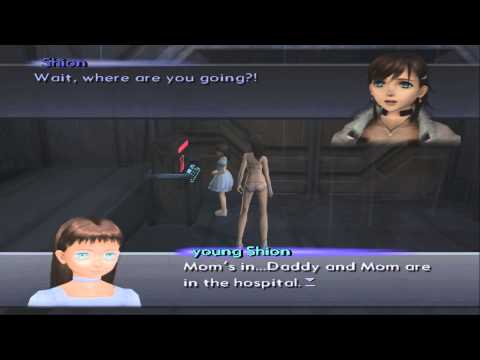 Xenosaga III HD Cutscene 202 - To Her Mother's Side (Forest Gate) - JAPANESE - SWIMSUIT MODE