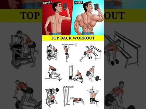 Best 5 Upper Back Middle Back and Lower Back to Build Bigger Back - Big Back Workouts