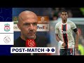 Reacties Schreuder & Timber na Liverpool - Ajax | ‘We moeten leren van dit soort wedstrijden'