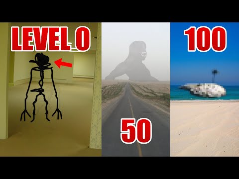 Alle BACKROOMS LEVEL von LEVEL 0 BIS 100 erklärt!