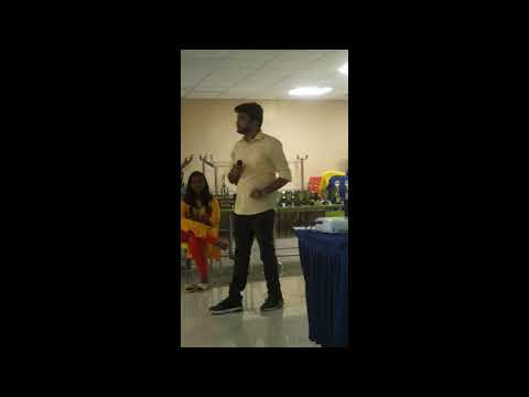 Ayush Karanwal Feature Clip - Anchoring at Office Event , EMCEE