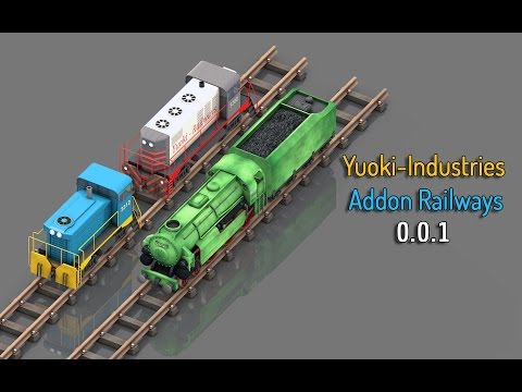 Factorio - Yuoki-Industries - Addon Railways 0.0.1