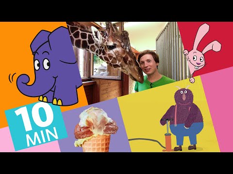 Hallo Elefant - Zungentrick & Welches Tier kann die Zunge nicht heraus strecken? | Der Elefant | WDR