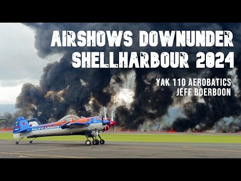 Yak 110 Aerobatics | Airshows Downunder Shellharbour 2024 | Jeff Boerboon