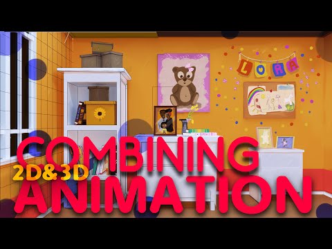 How to Combine 2D and 3D Animation