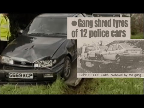 Ram Raid, Sierra Cosworth, Porsche 911, 2 car getaway and 12 police cars sabotaged,150mph chase 1992