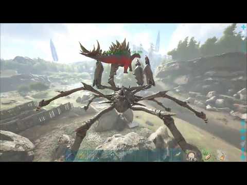 Official Ark: Throwing Stegos At a Hydra Teleporter
