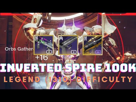 100k Nightfall The Inverted Spire at Legend (1310) Difficulty | Destiny 2 Season 14