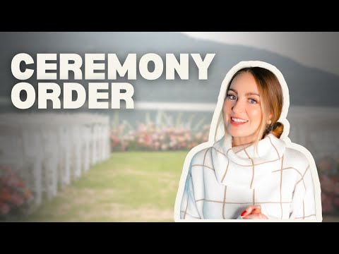 A Guide to Your Wedding Ceremony and Wedding Processional