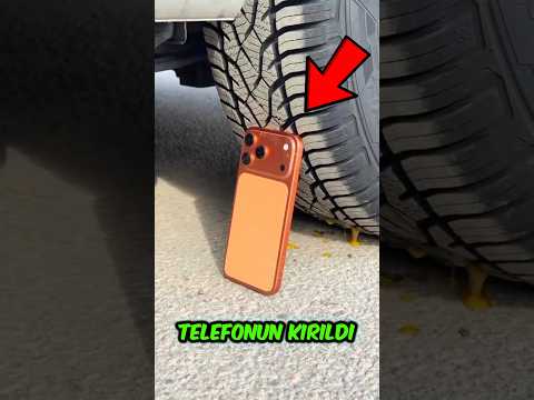 Telefonun arabanın altında kaldı! Hangi yeni telefonu alırdın? 😭📱