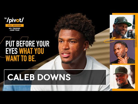 Caleb Downs Cowboys star on Ceedee & Pickens, Christian Parker defense & his NFL mentality|The Pivot